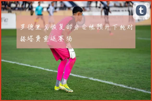 罗德里戈恢复部分合练预计下轮对赫塔费重返赛场